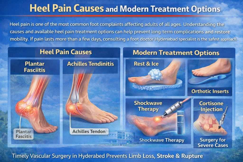 heel pain treatment options