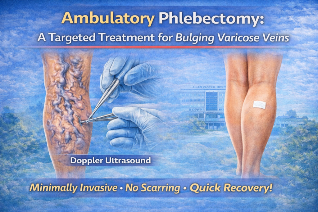 ambulatory phlebectomy for varicose veins