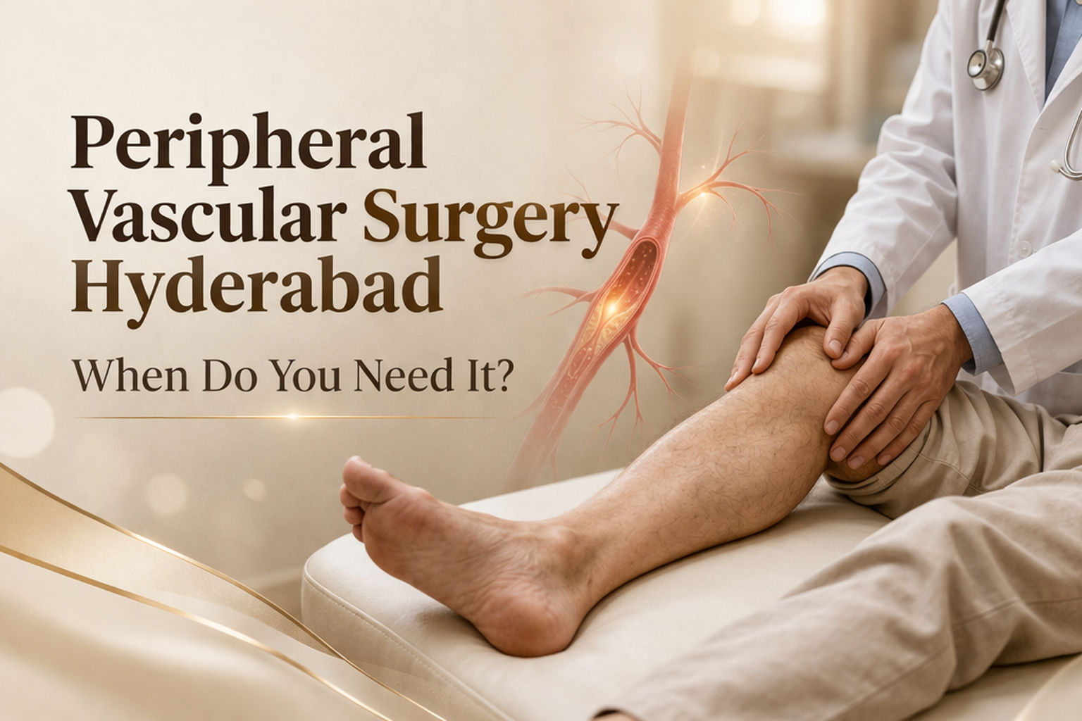Peripheral Vascular Surgery Hyderabad: When Do You Need It?