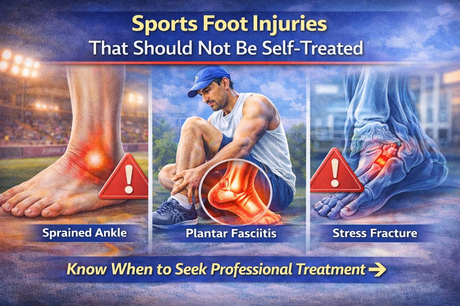 sports foot injury treatment