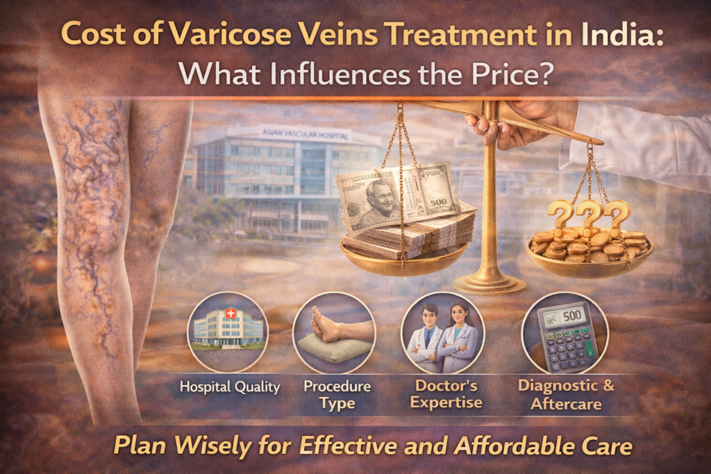 cost of varicose veins treatment in India