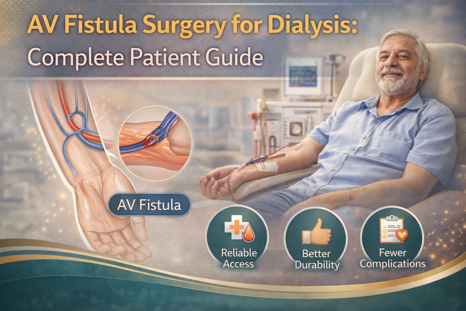 AV Fistula Surgery for Dialysis: Complete Patient Guide