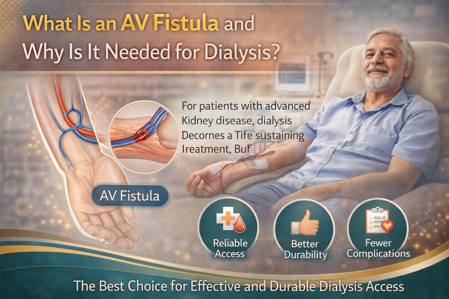 What Is an AV Fistula and Why Is It Needed for Dialysis?