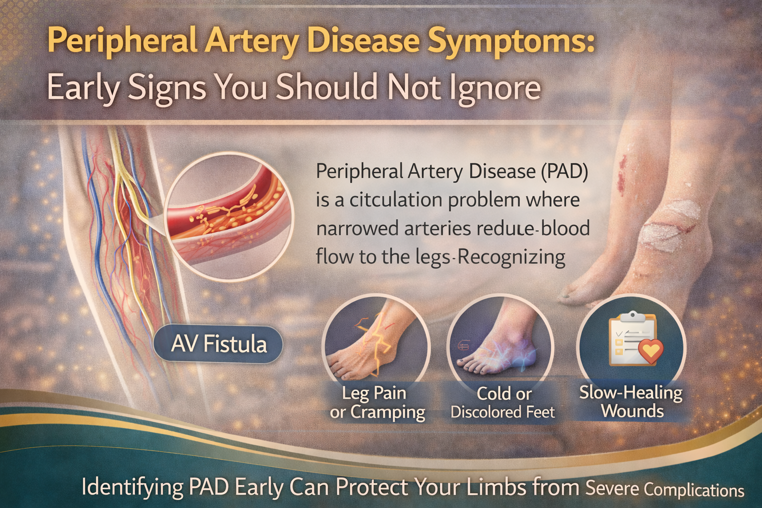 Peripheral Artery Disease Symptoms: Early Signs You Should Not Ignore