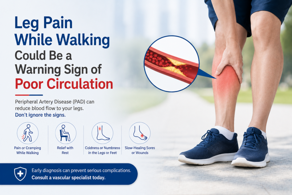 leg pain while walking causes